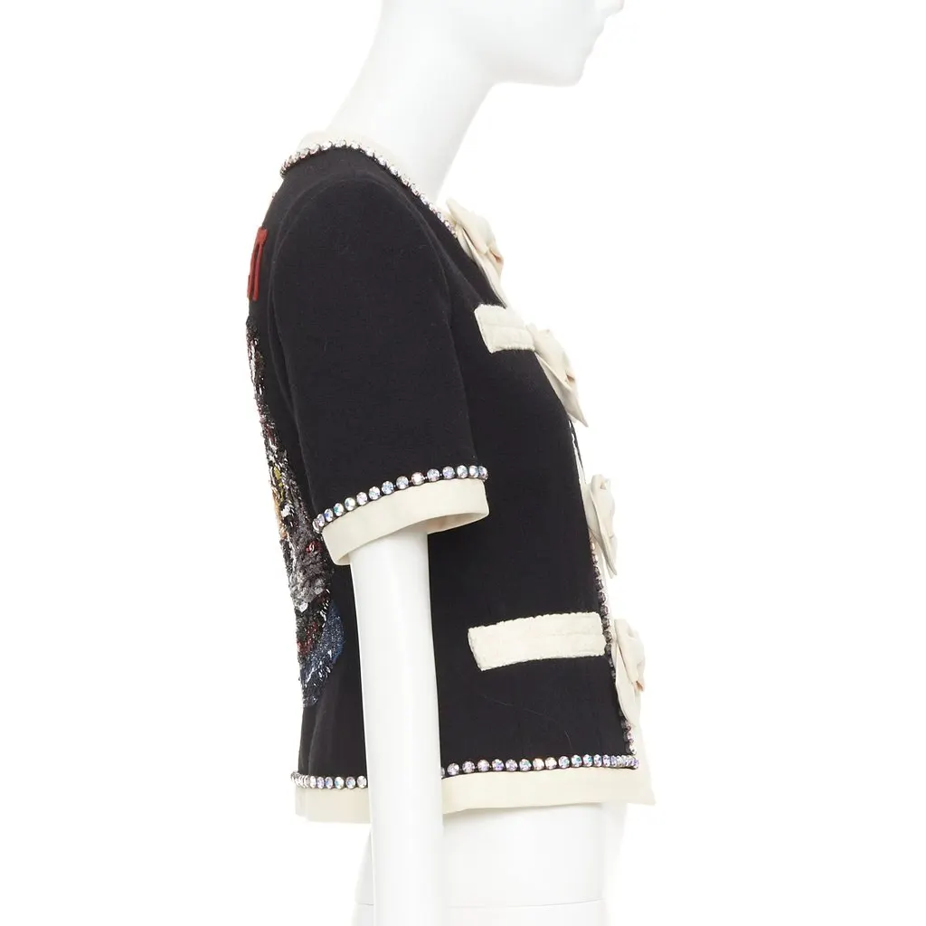 Gucci Black Wool Jacket Black Wool Very good - Box View