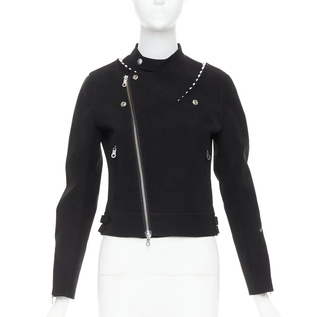 Noir Kei Ninomiya Black Polyester Jacket Black Polyester Very good - Inside View