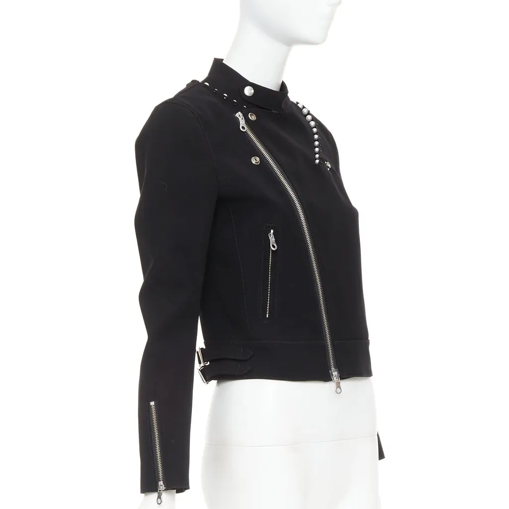 Noir Kei Ninomiya Black Polyester Jacket Black Polyester Very good - Model View
