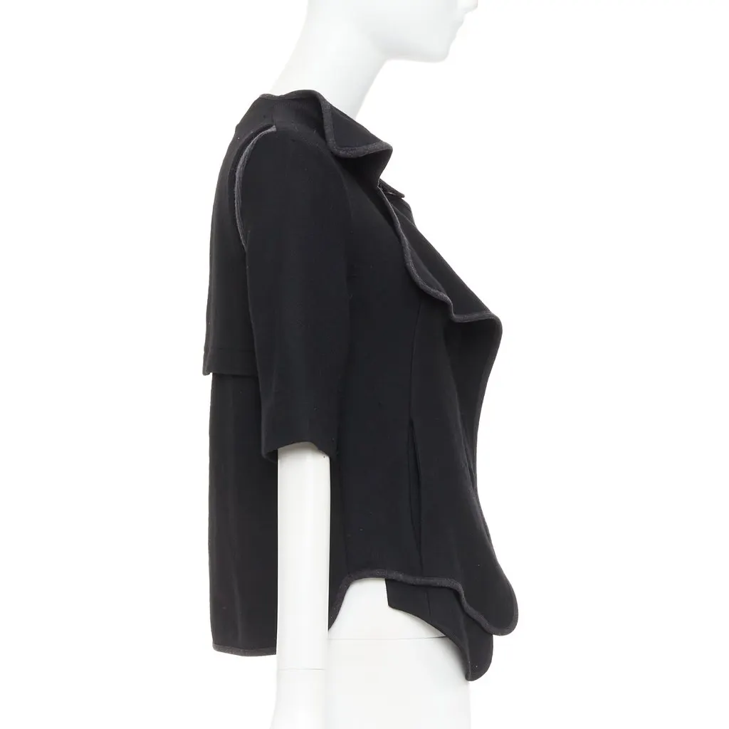 Marni Black Wool Jacket Black Wool Fair - Box View