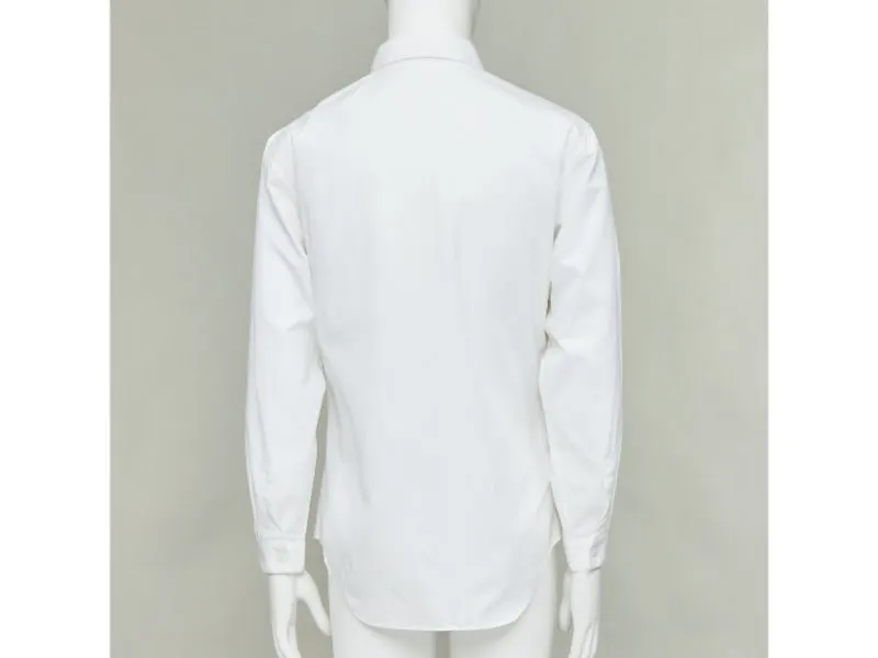 Dior White Cotton Shirt White Cotton Good - Box View