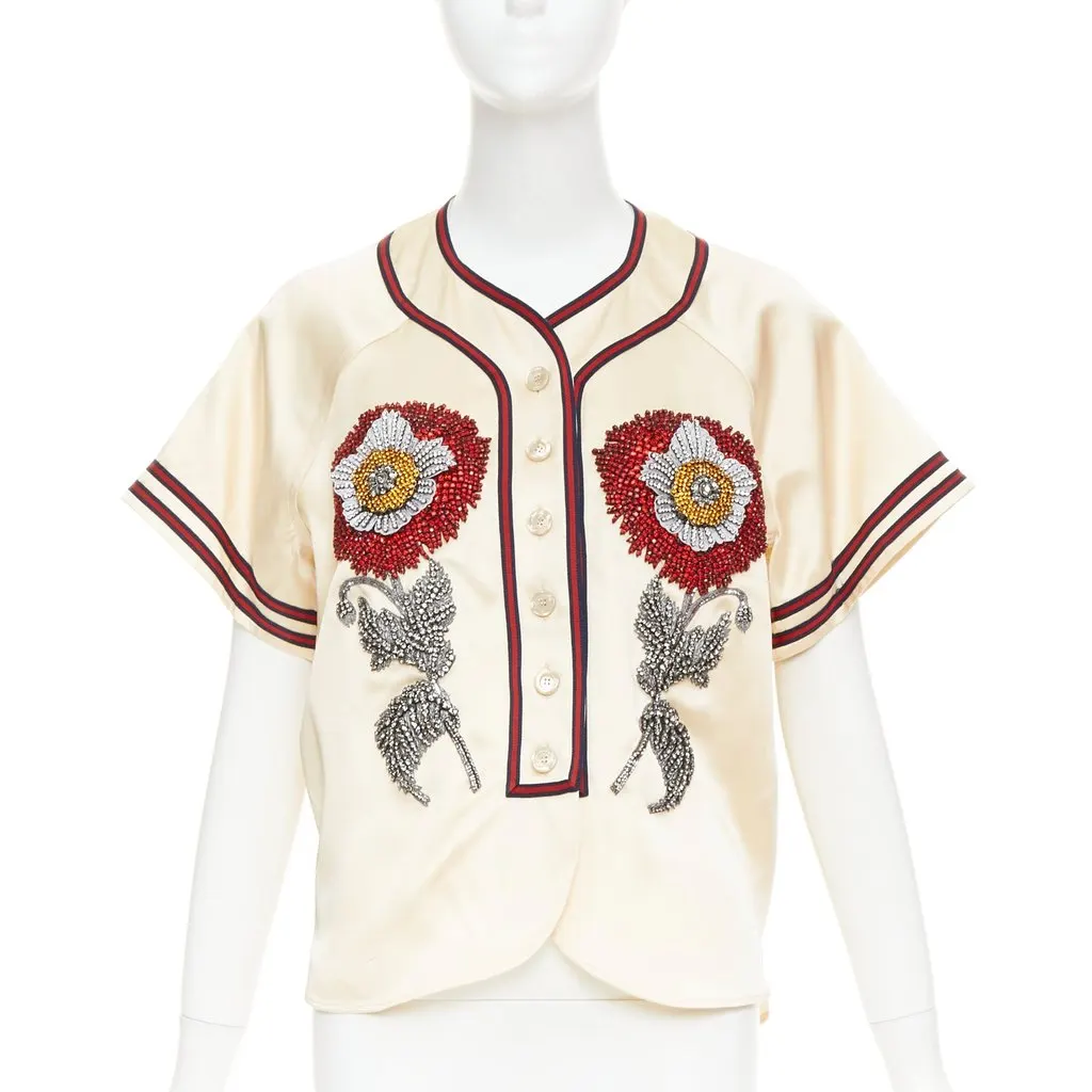 Gucci Beige Top Beige Acetate Good - Front View