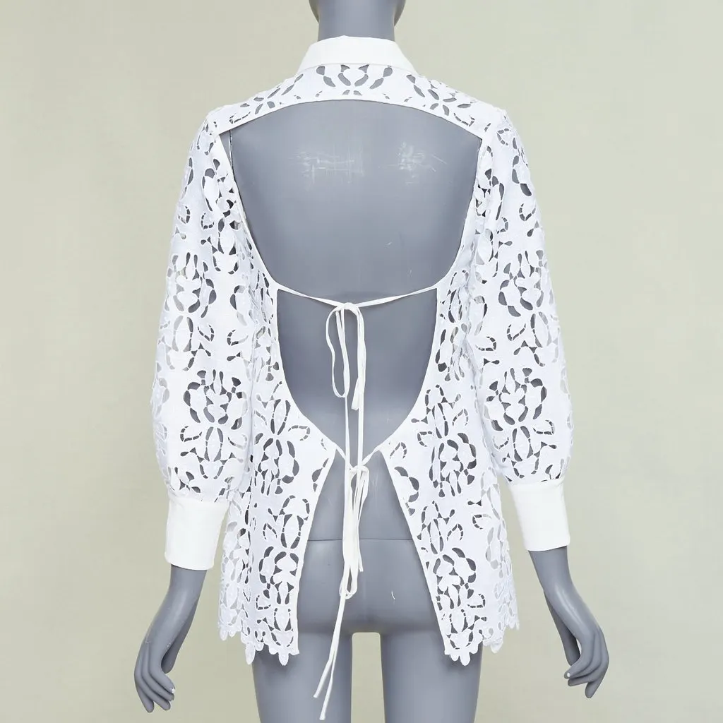 Unsigned White Polyester Top White Polyester Very good - Box View