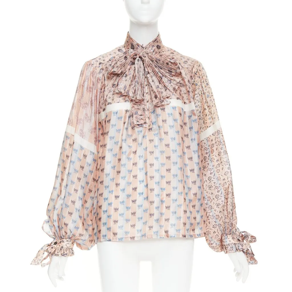Louis Vuitton Pink Silk Top Pink Silk Very good - Front View