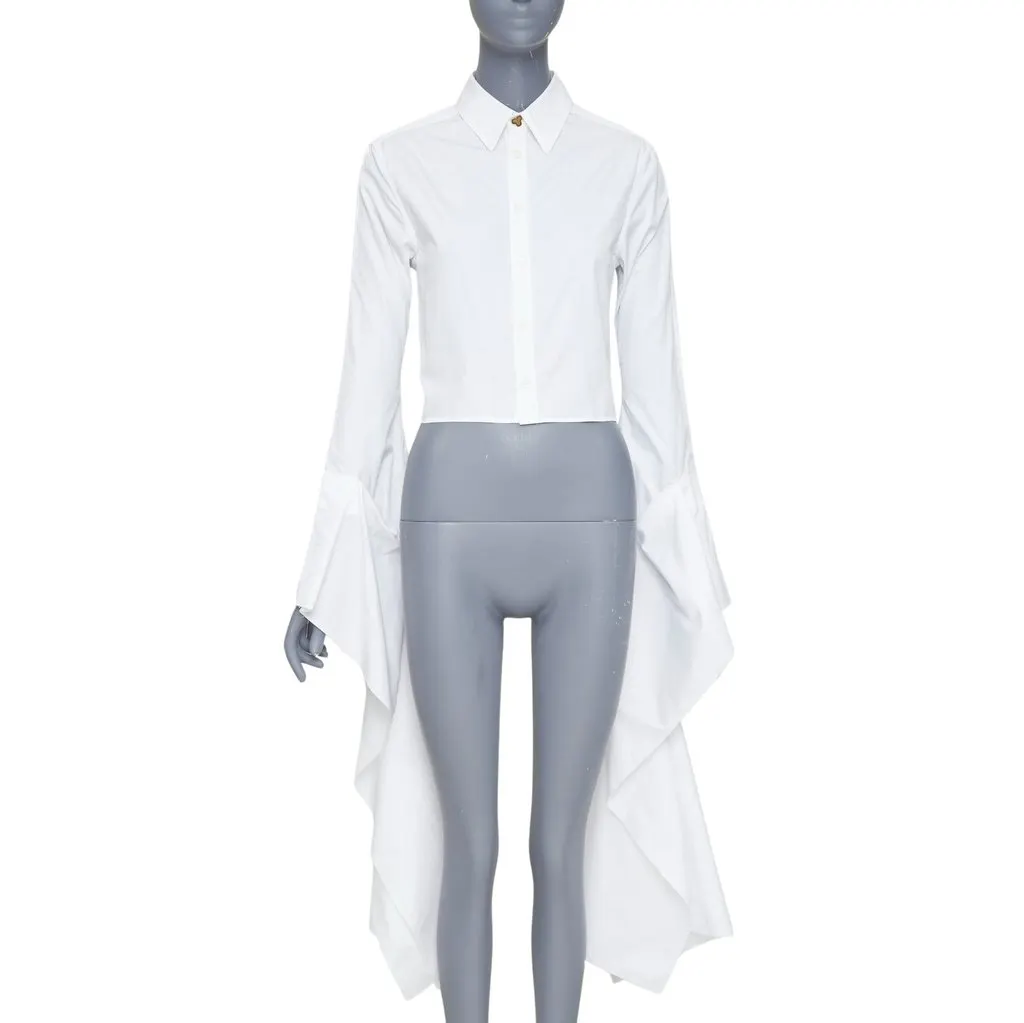Loewe White Cotton Top White Cotton Very good - Front View