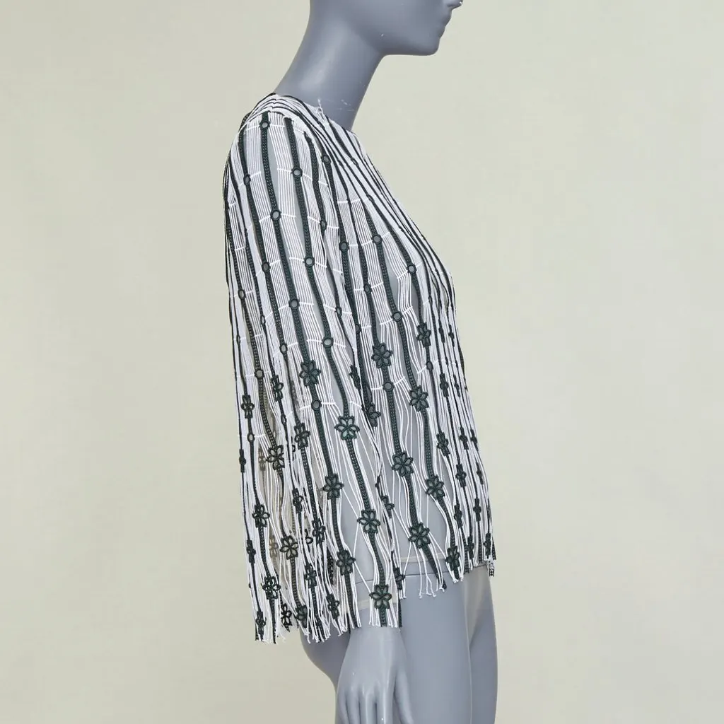 Dior Black Polyester Top Black Polyester Fair - Model View