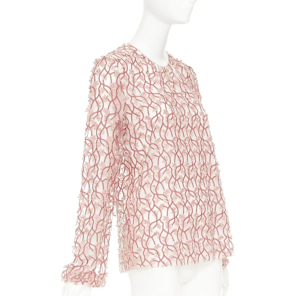 Giambattista Valli Pink Polyester Top Pink Polyester Very good - Inside View