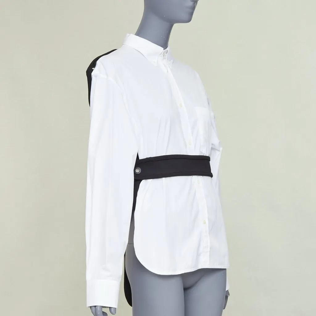 Balenciaga White Cotton Top White Cotton Fair - Inside View