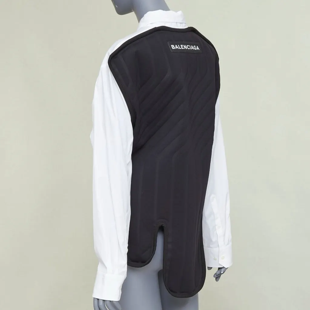 Balenciaga White Cotton Top White Cotton Fair - Box View