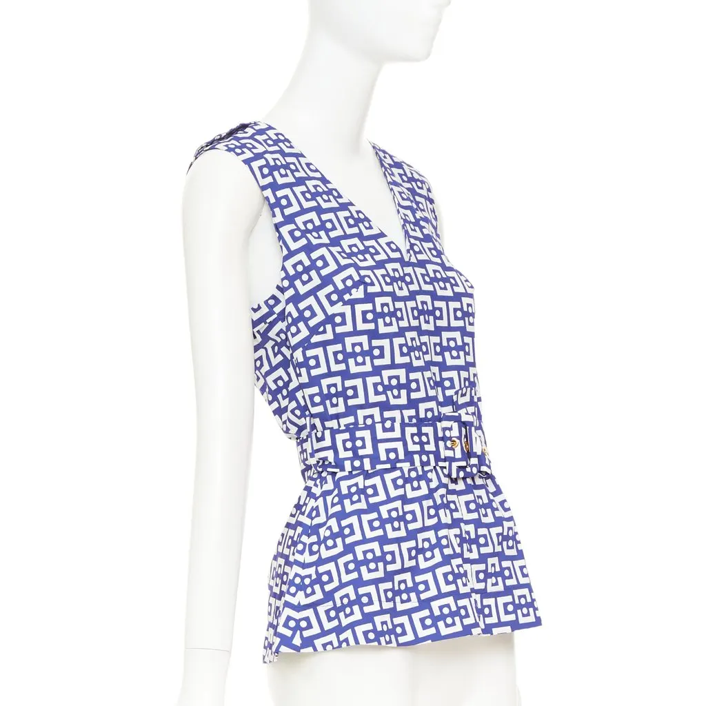 Marni Blue Cotton Top Blue Cotton Very good - Inside View