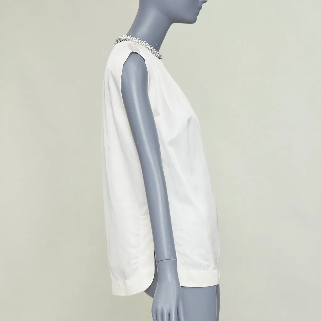 Stella McCartney Ecru Top Ecru Very good - Model View