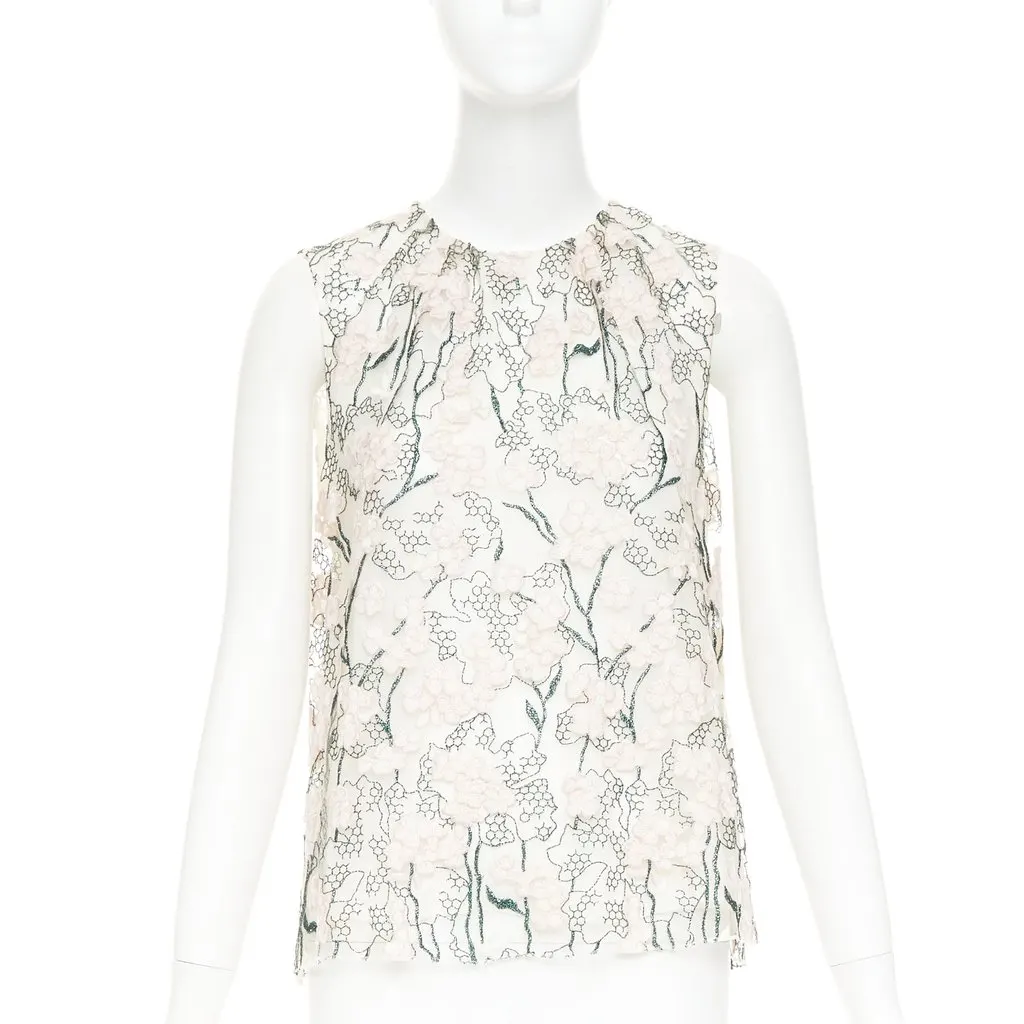 Giambattista Valli Pink Cotton Top Pink Cotton Very good - Front View