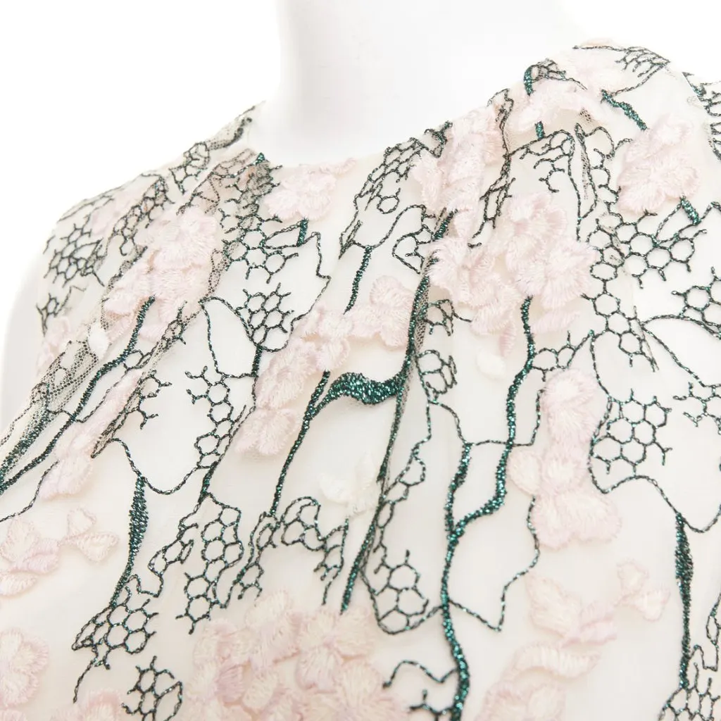 Giambattista Valli Pink Cotton Top Pink Cotton Very good - Back View