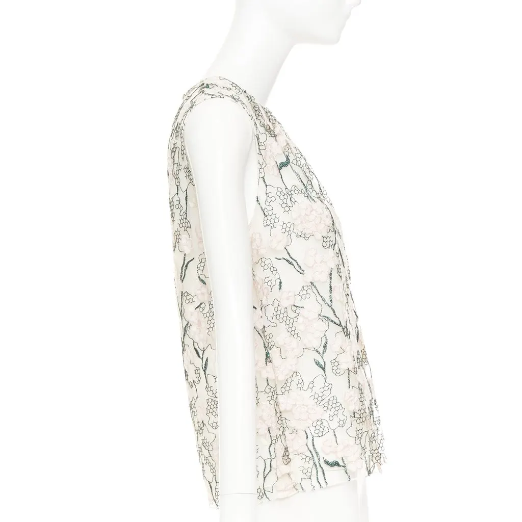 Giambattista Valli Pink Cotton Top Pink Cotton Very good - Model View