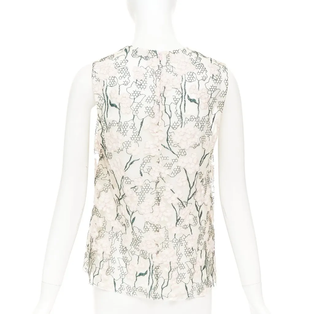 Giambattista Valli Pink Cotton Top Pink Cotton Very good - Box View