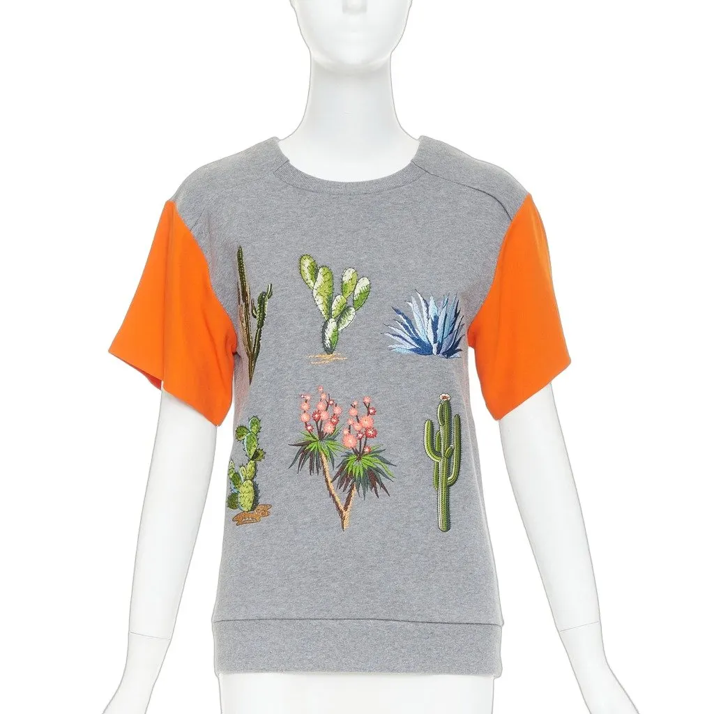 Stella McCartney Orange Cotton Knitwear Orange Cotton Very good - Front View