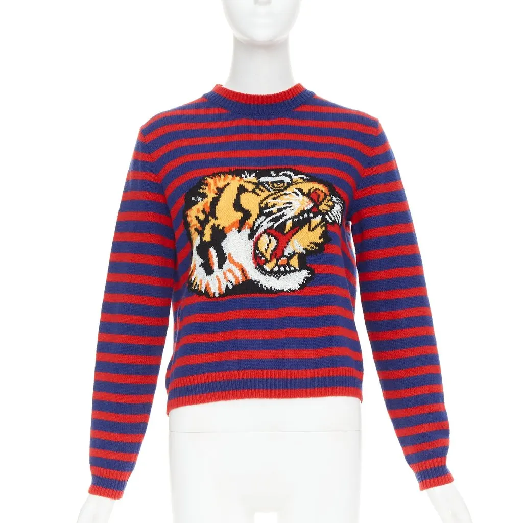 Gucci Red Wool Knitwear Red Wool Very good - Back View