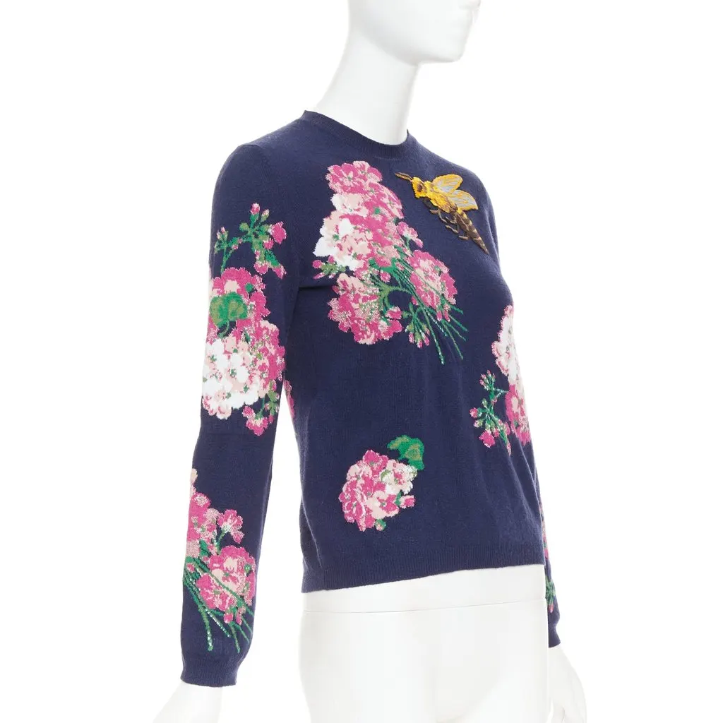 Gucci Navy Wool Knitwear Navy Wool Very good - Inside View