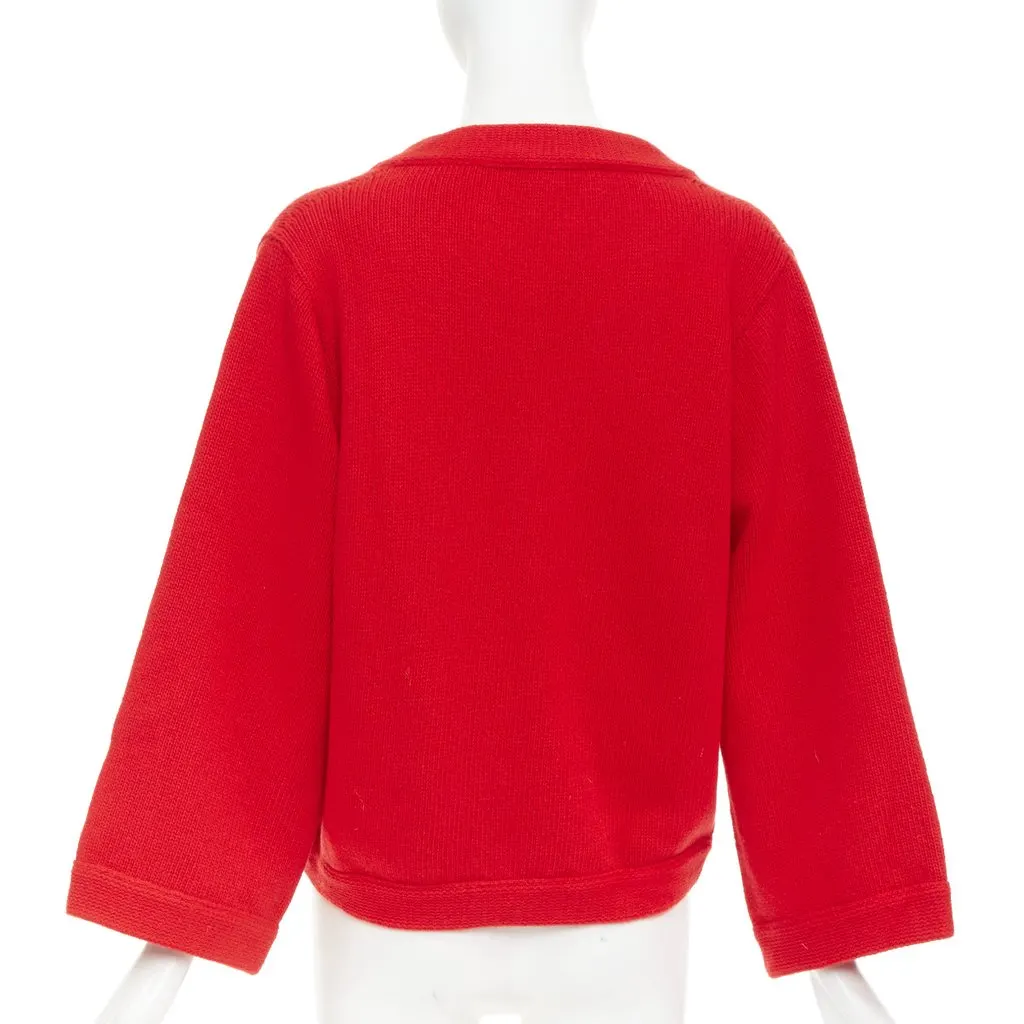 Gucci Red Wool Knitwear Red Wool Very good - Box View