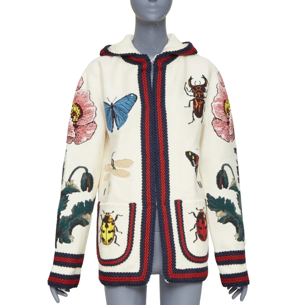 Gucci Ecru Wool Knitwear Ecru Wool Very good - Front View