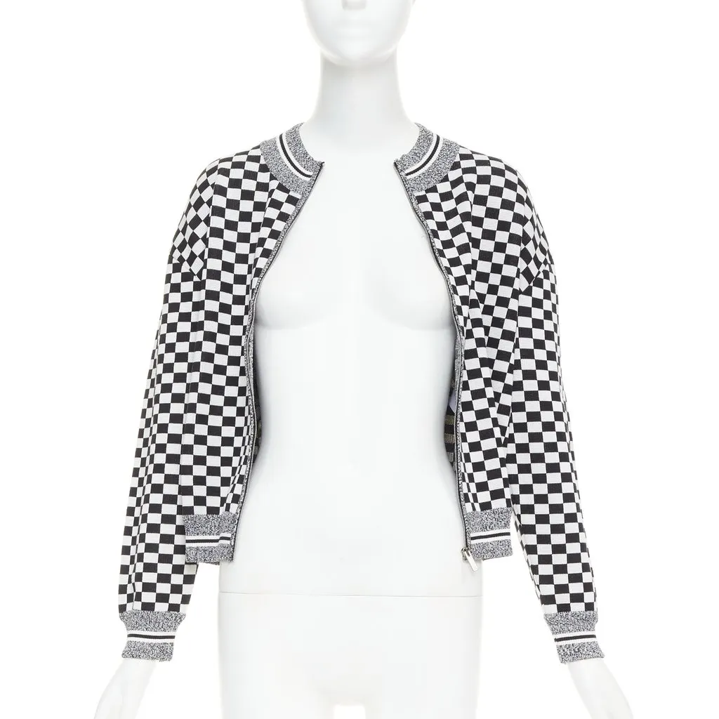 Dior Black Silk Jacket Black Silk Fair - Back View