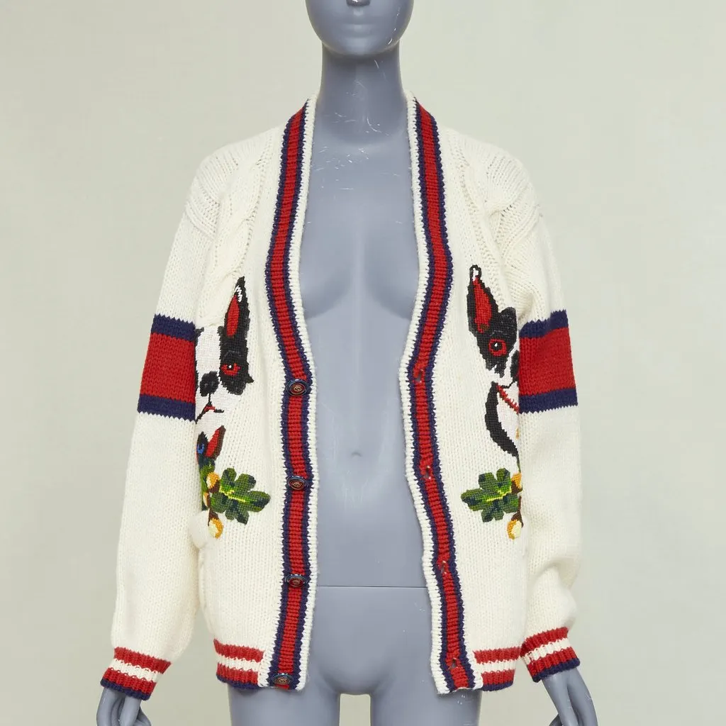 Gucci Ecru Wool Dress Ecru Wool Very good - Inside View