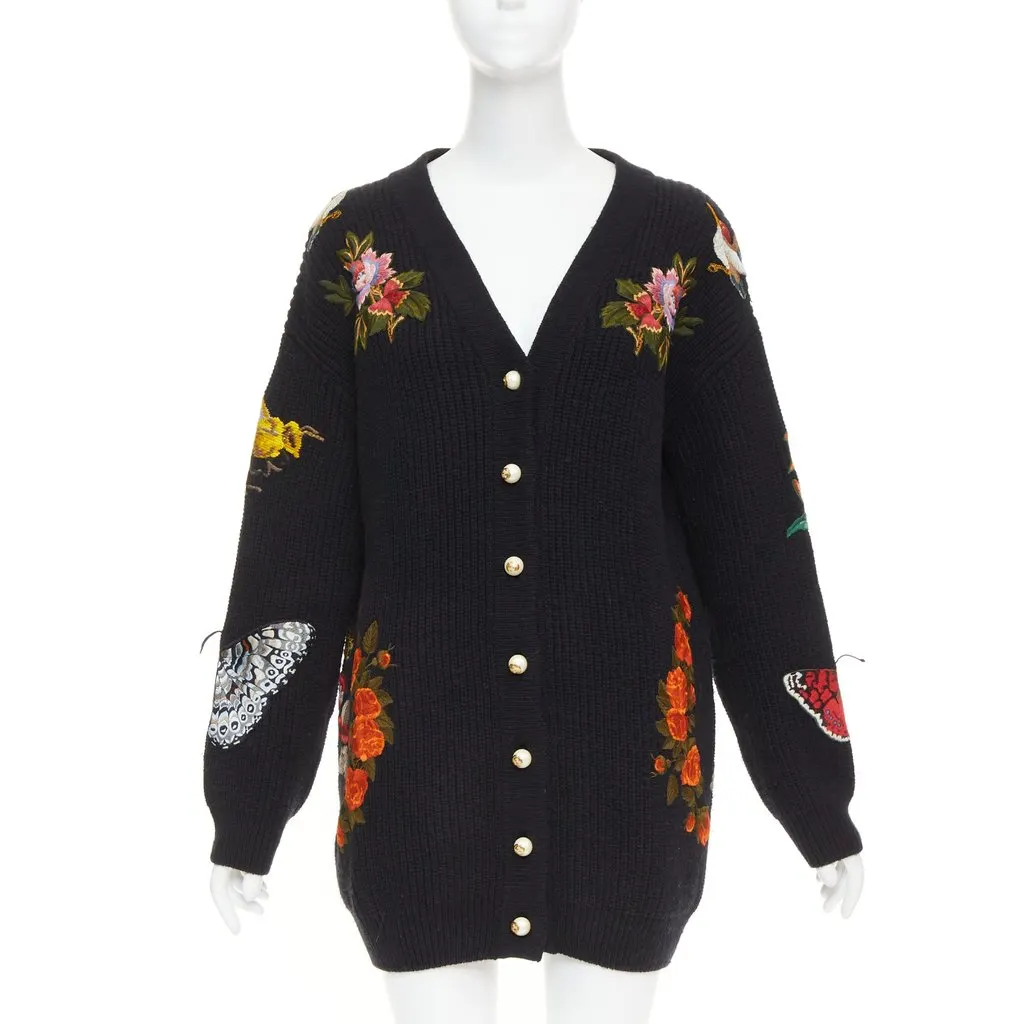 Gucci Black Wool Knitwear Black Wool Very good - Back View