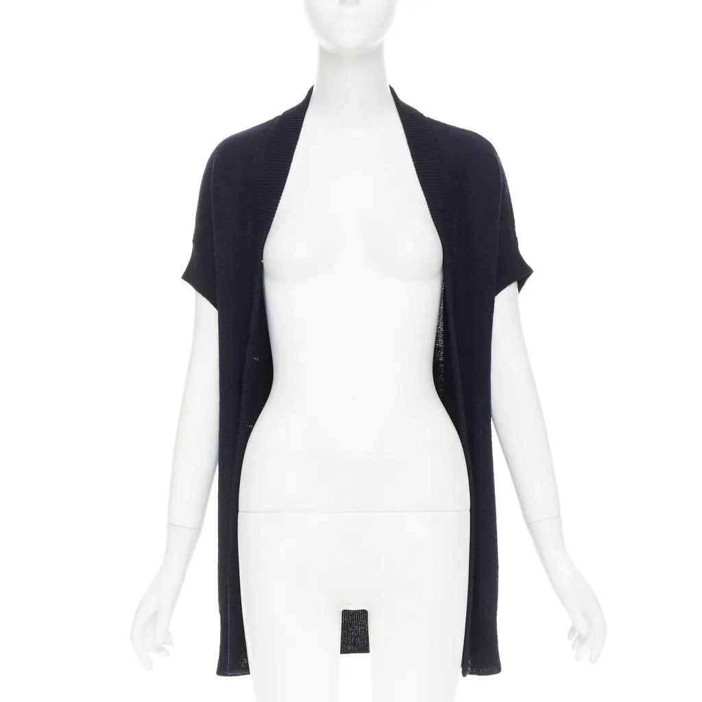 Prada Navy Wool Knitwear Navy Wool Very good - Back View