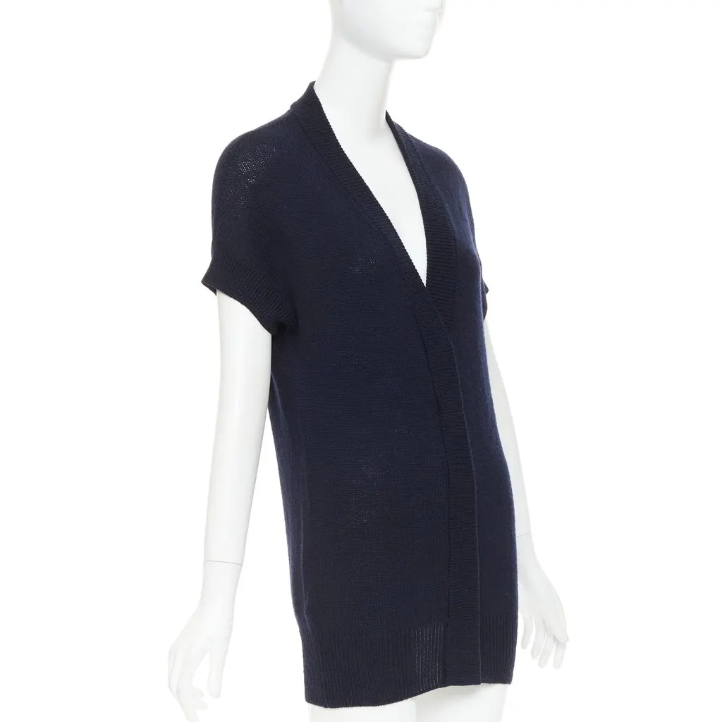 Prada Navy Wool Knitwear Navy Wool Very good - Inside View