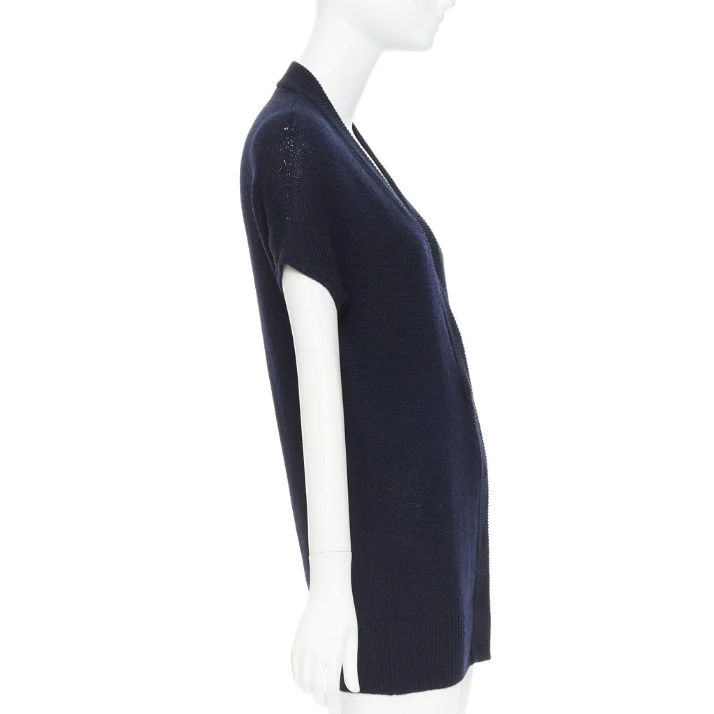 Prada Navy Wool Knitwear Navy Wool Very good - Model View