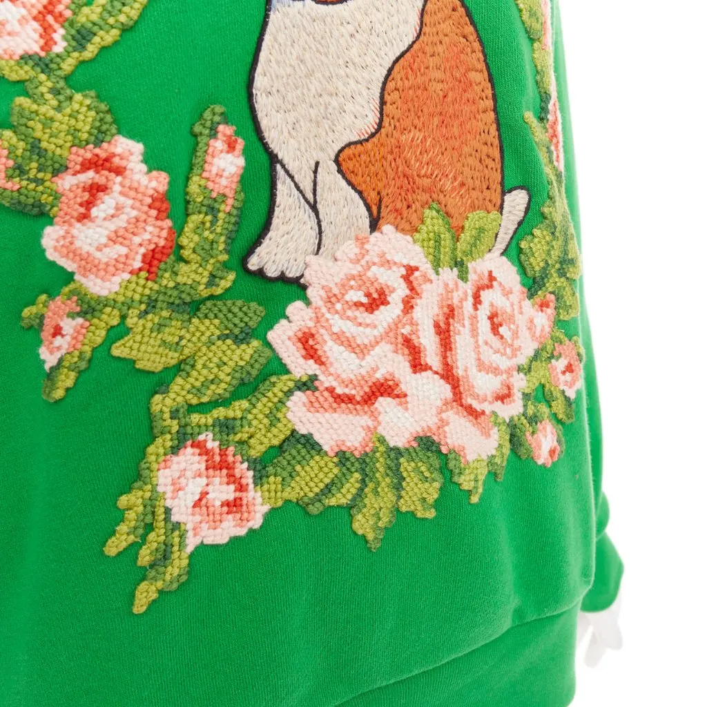 Gucci Green Cotton Knitwear Green Cotton Very good - Back View