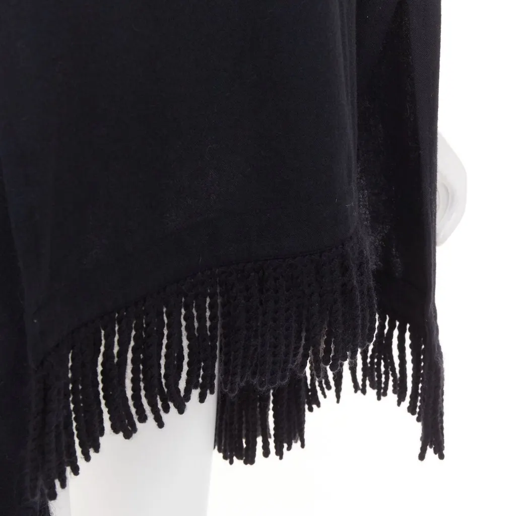 Limi Feu Black Wool Jacket Black Wool Very good - Back View
