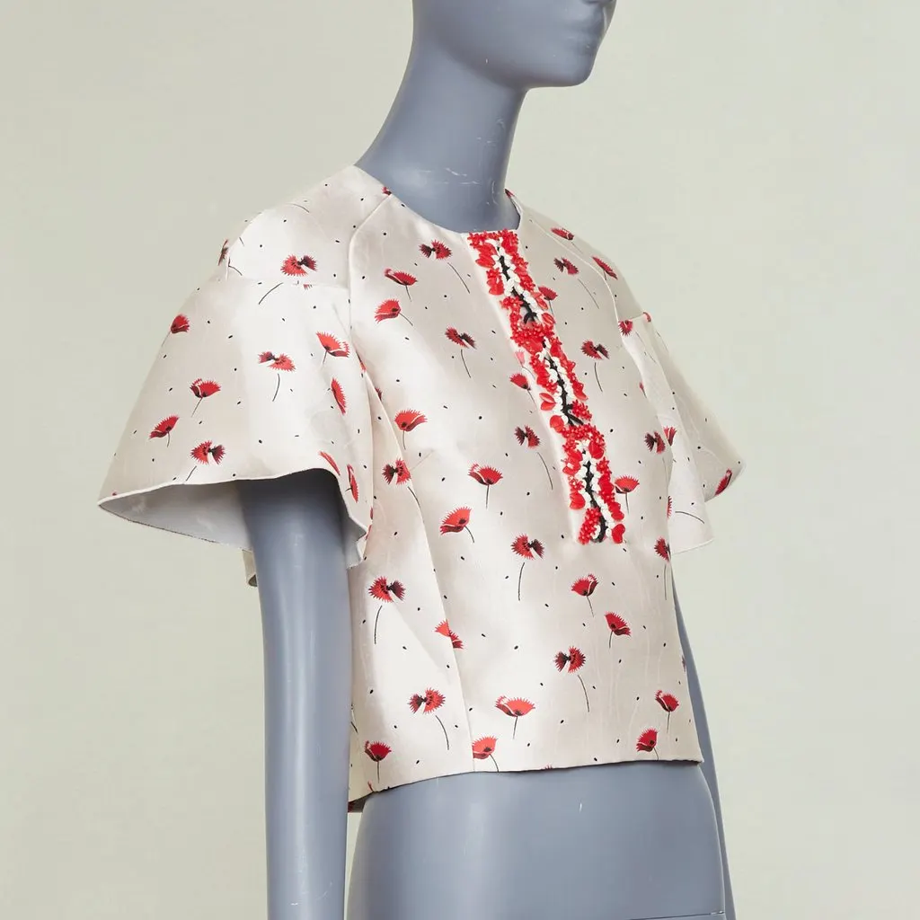 Giambattista Valli Beige Polyester Top Beige Polyester Very good - Inside View