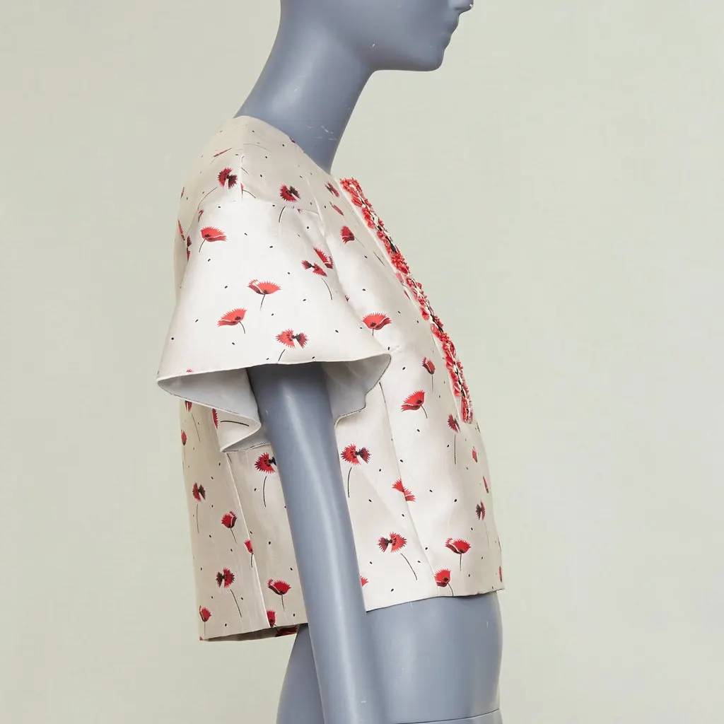 Giambattista Valli Beige Polyester Top Beige Polyester Very good - Model View