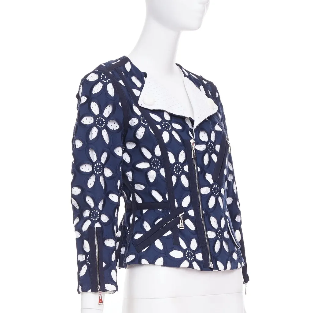 Louis Vuitton Navy Cotton Jacket Navy Cotton Very good - Model View