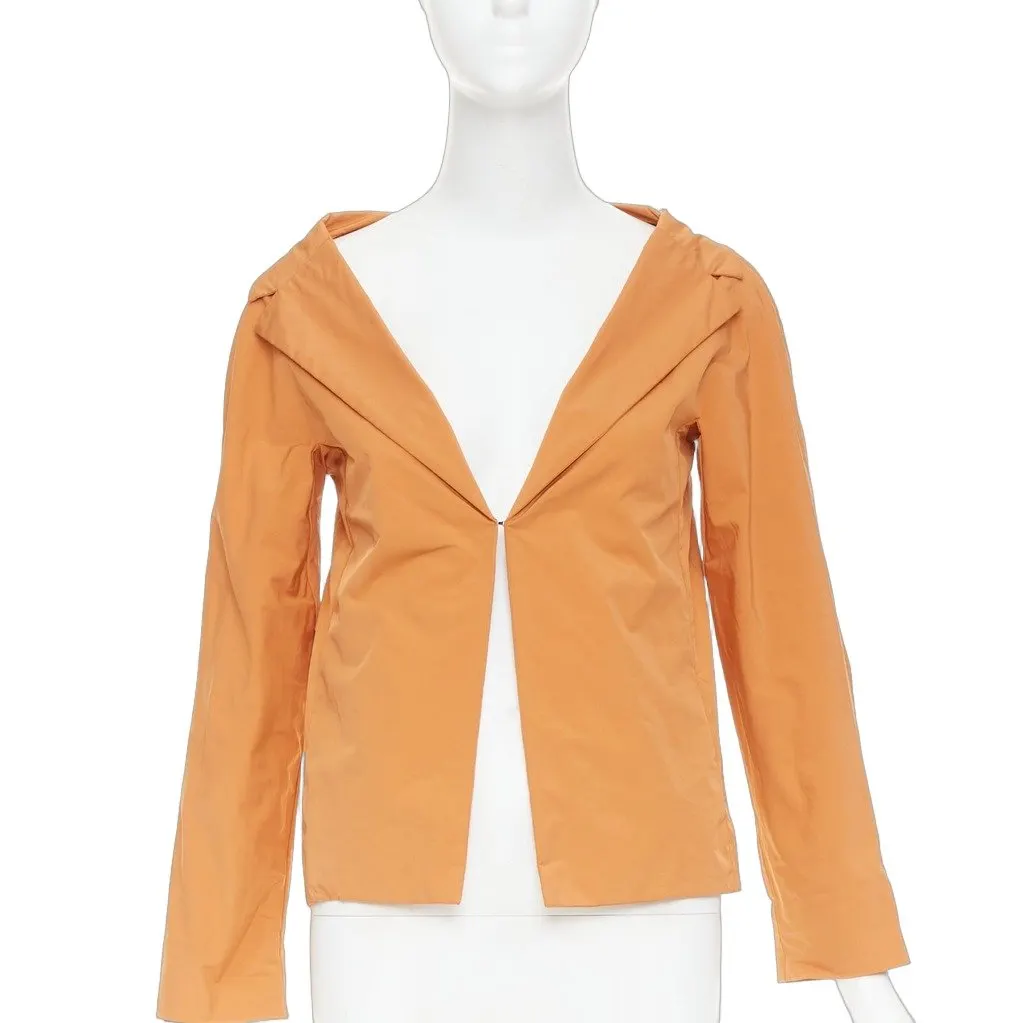 Marni Orange Polyester Jacket Orange Polyester Very good - Front View