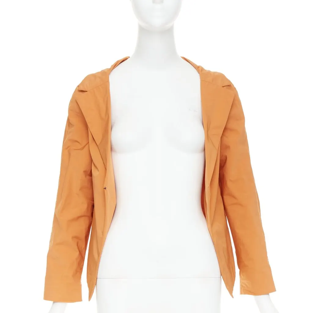 Marni Orange Polyester Jacket Orange Polyester Very good - Back View