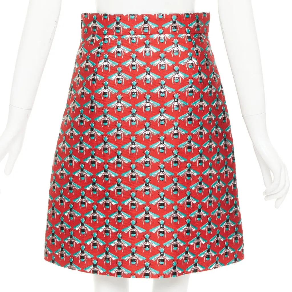 Gucci Red Polyester Skirt Red Polyester Never worn, with tag - Box View