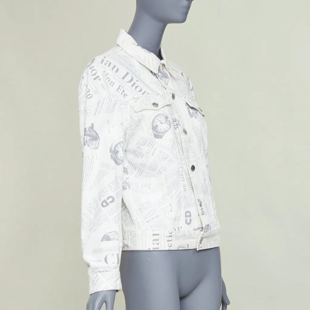 Dior White Denim Jacket White Denim Very good - Inside View