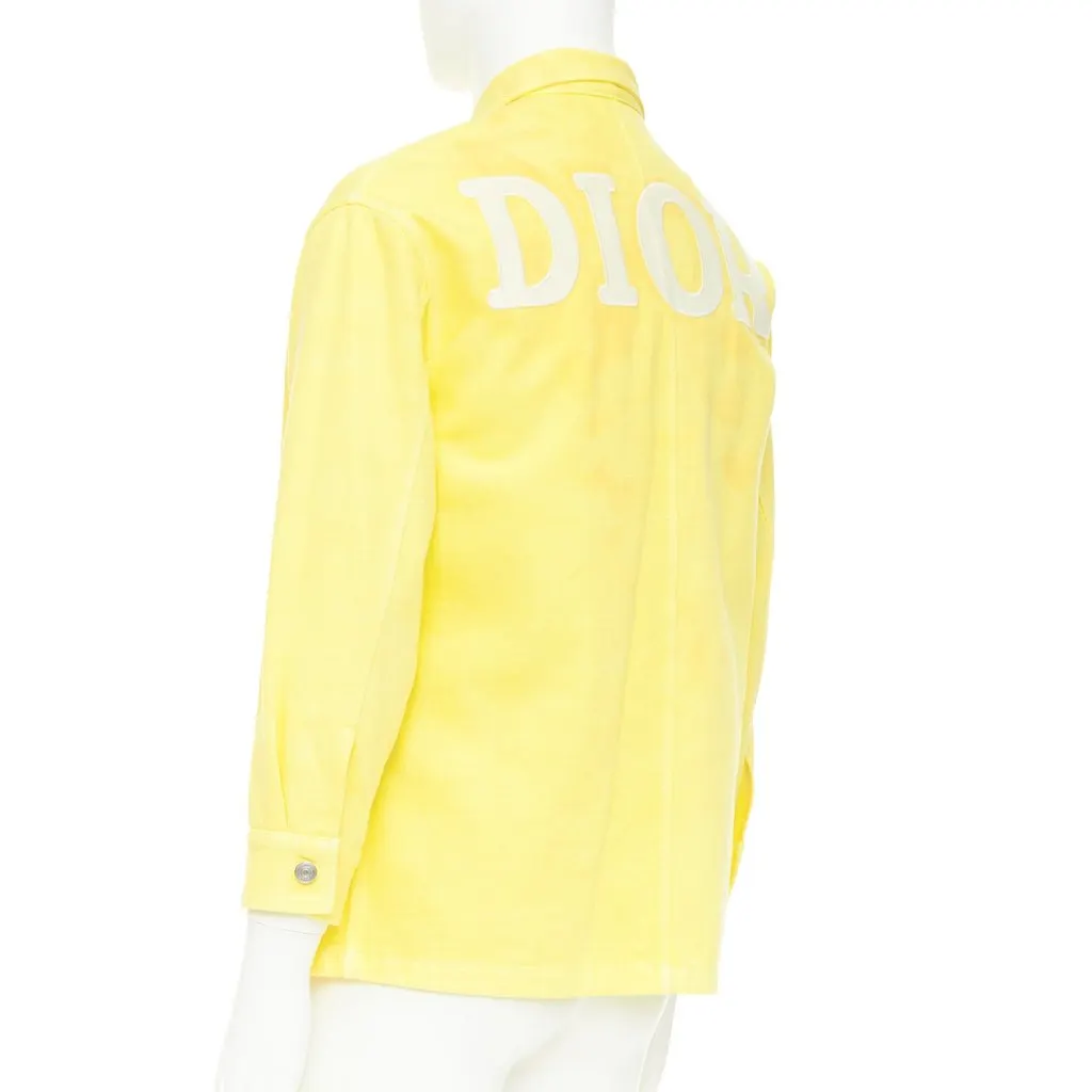 Dior Yellow Cotton Jacket Yellow Cotton Fair - Box View