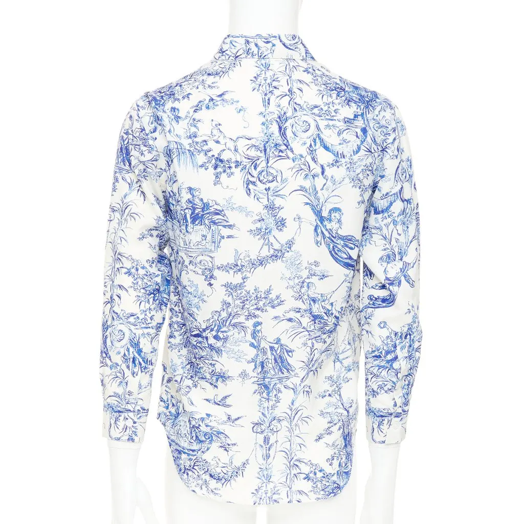 Dior Blue Silk Top Blue Silk Very good - Box View