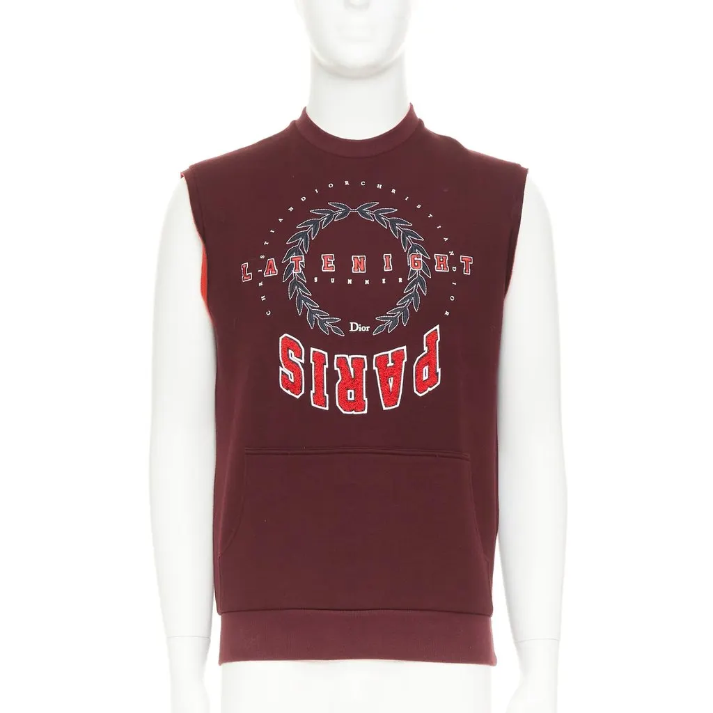 Dior Burgundy Knitwear Burgundy Good - Front View
