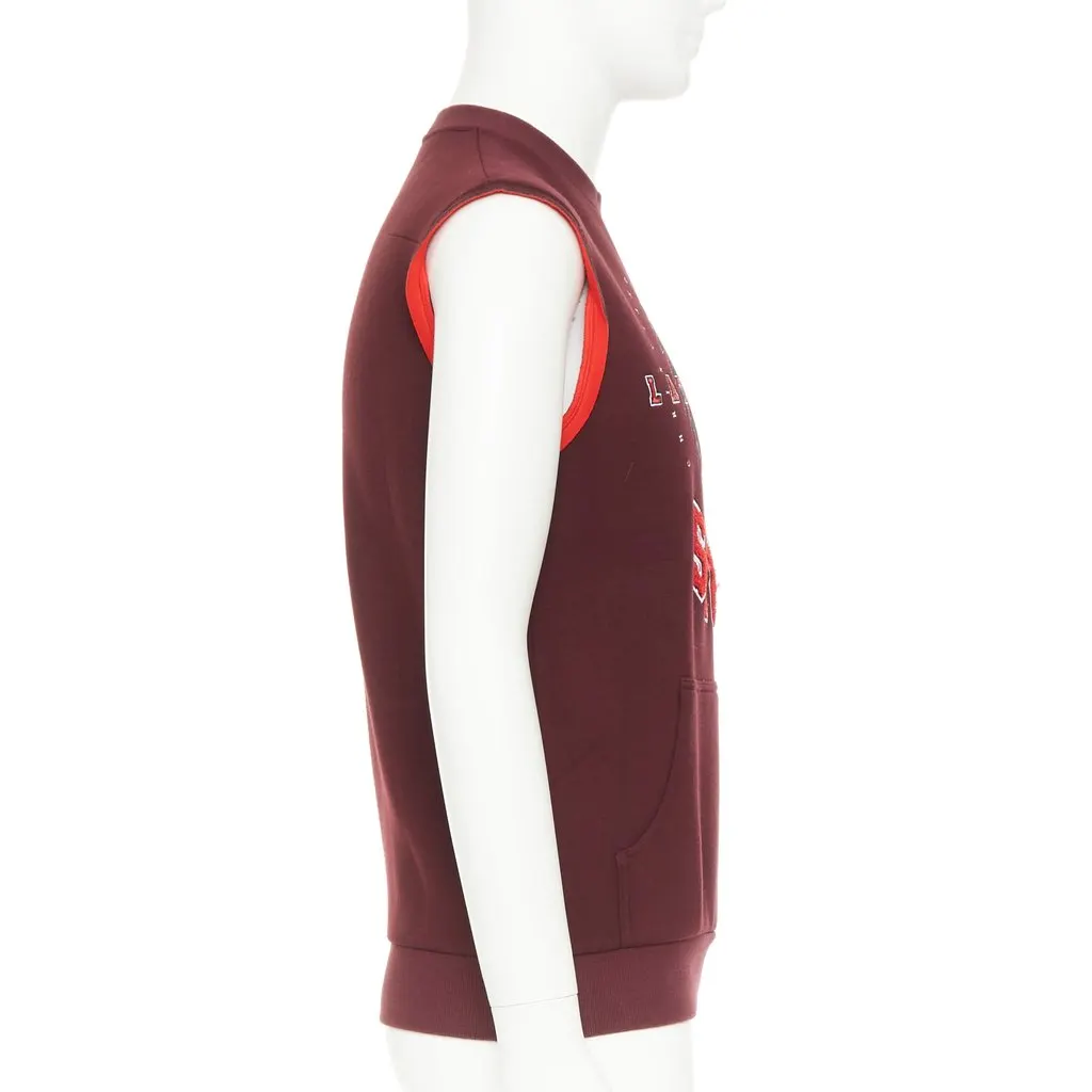 Dior Burgundy Knitwear Burgundy Good - Model View