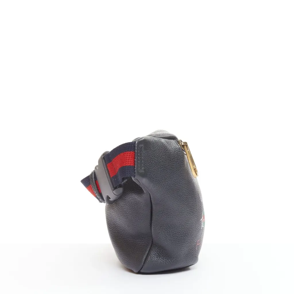 Gucci What Are We Going to Do with All This Future? Belt Bag Black Leather Very good - Inside View