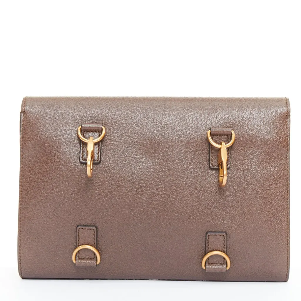 Gucci Totem Clutch MultiColor Leather Good - Model View