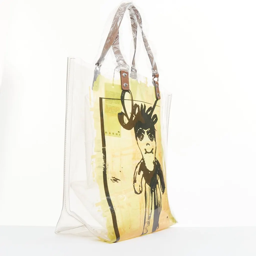 Marni Plastic Handbag MultiColor Plastic Very good - Inside View