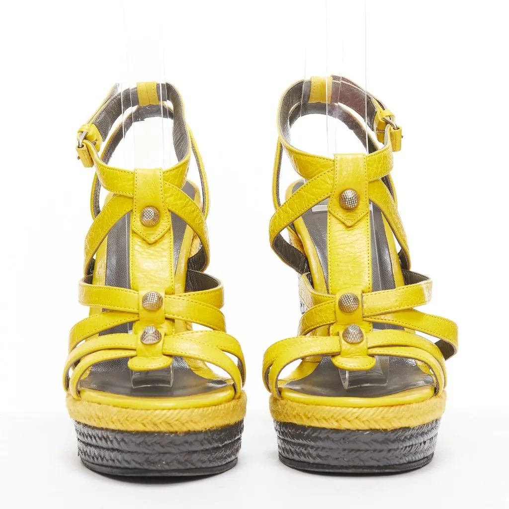 Balenciaga Arena Yellow Leather Very good - Inside View