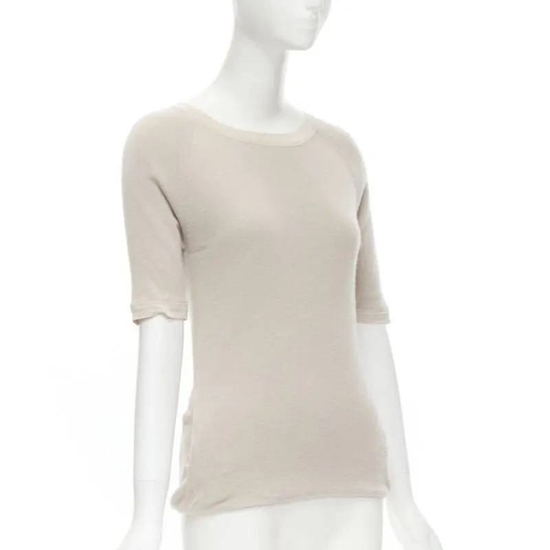 Chloé Cashmere Zip Sweater Beige Cashmere Very good - Inside View