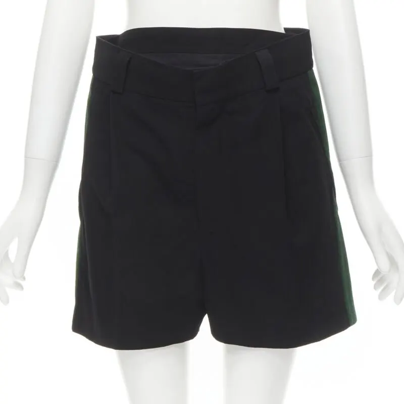 Haider Ackermann Lace Culotte Shorts Black Polyester Never worn - Inside View