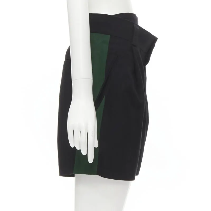 Haider Ackermann Lace Culotte Shorts Black Polyester Never worn - Model View